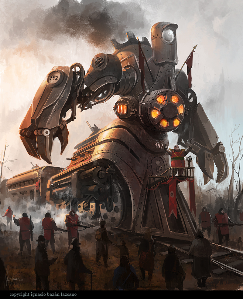 Illustration for article titled I'm on a bit of a monster train kick at the moment